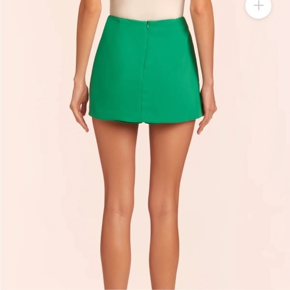 Amanda Uprichard Dale Skort in Jungle Green - Picture 5 of 8